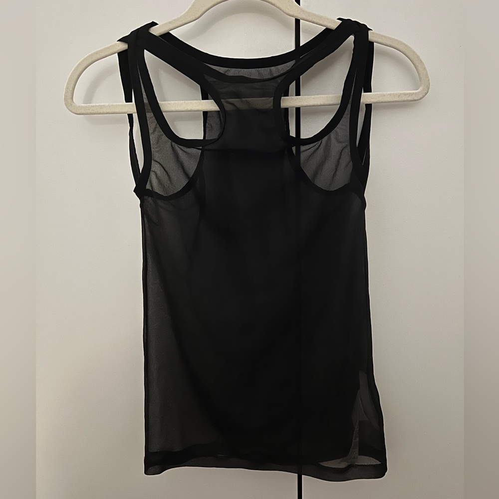 Dion Lee Sheer Shift Loop Tank Top - image 5